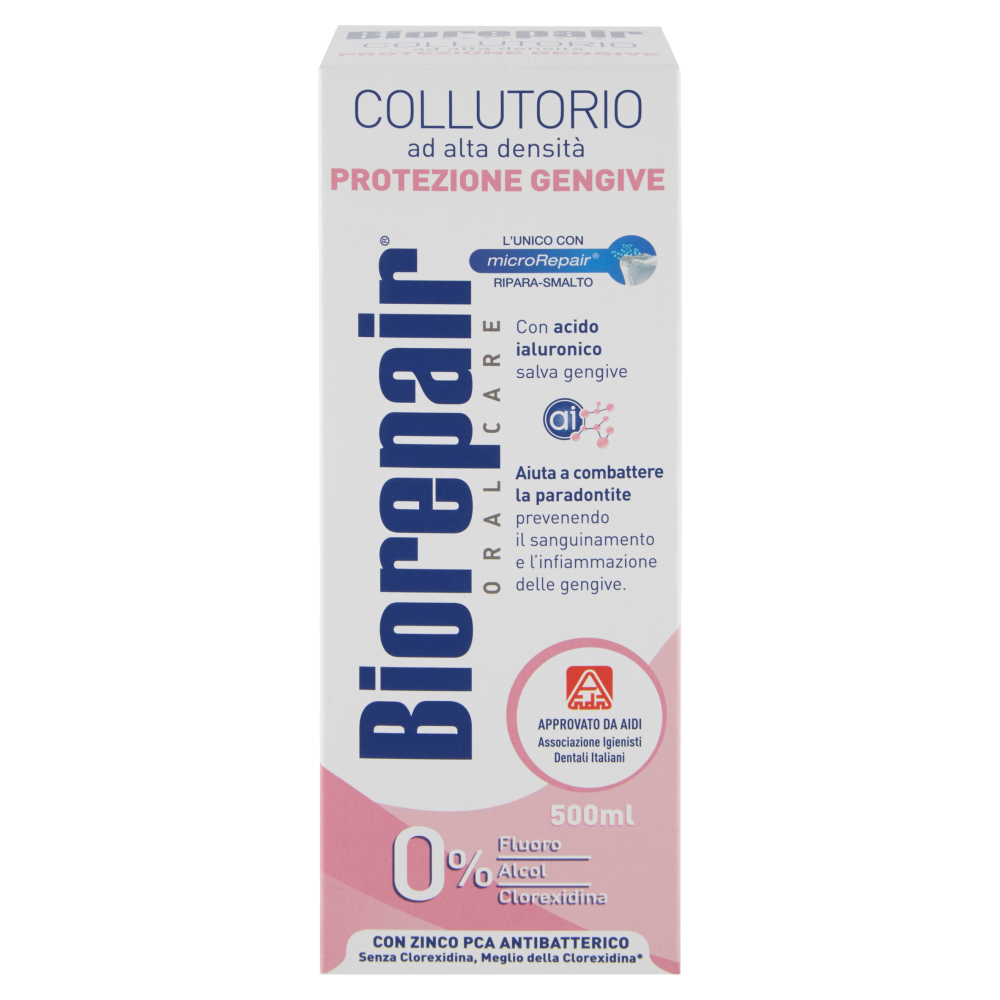 Biorepair Collutorio ad alta densità Protezione Gengive 500 ml
