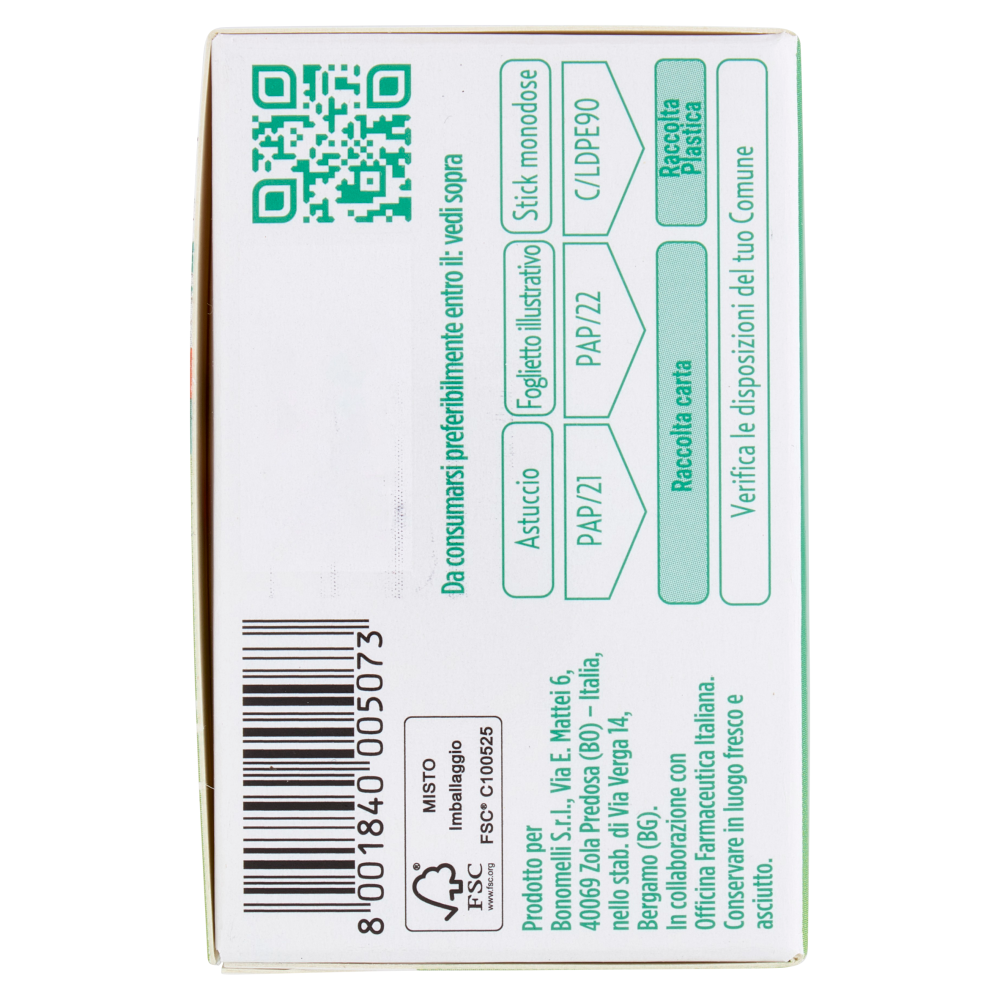 Bonomelli Integratori Botanici Digestive 14 stick monodose 140 ml