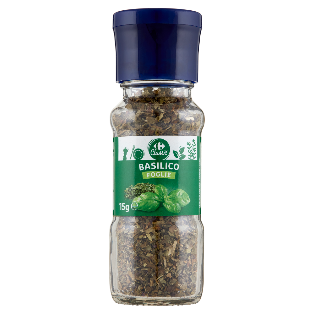 Carrefour Classic Basilico Foglie 15 g