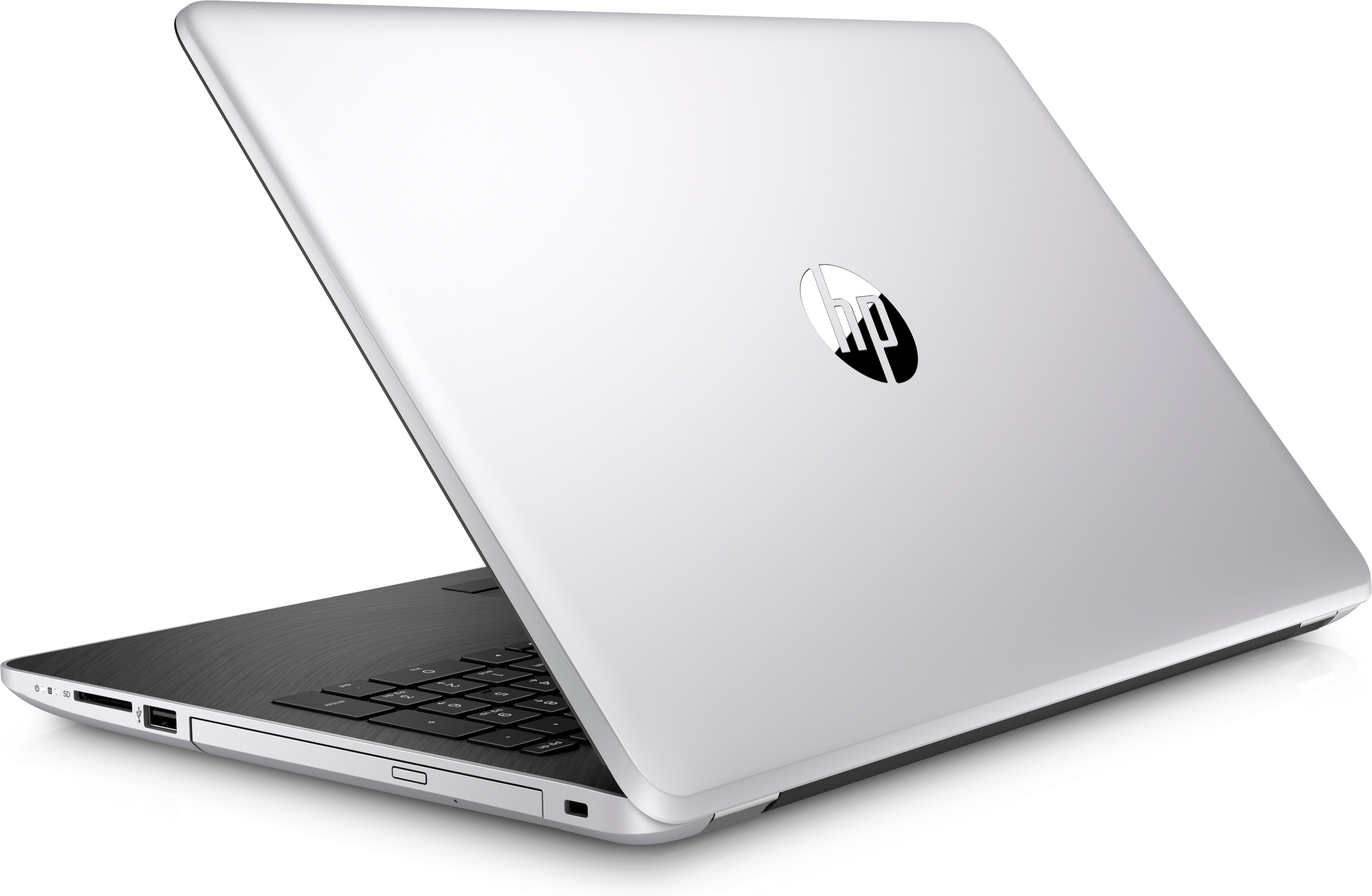 HP 15-bs525nl Intel® Core™ i5 i5-7200U Computer portatile 39,6 cm (15.6") HD 8 GB DDR4-SDRAM 1 TB HDD AMD Radeon 520 Windows 10 Home Nero, Argento