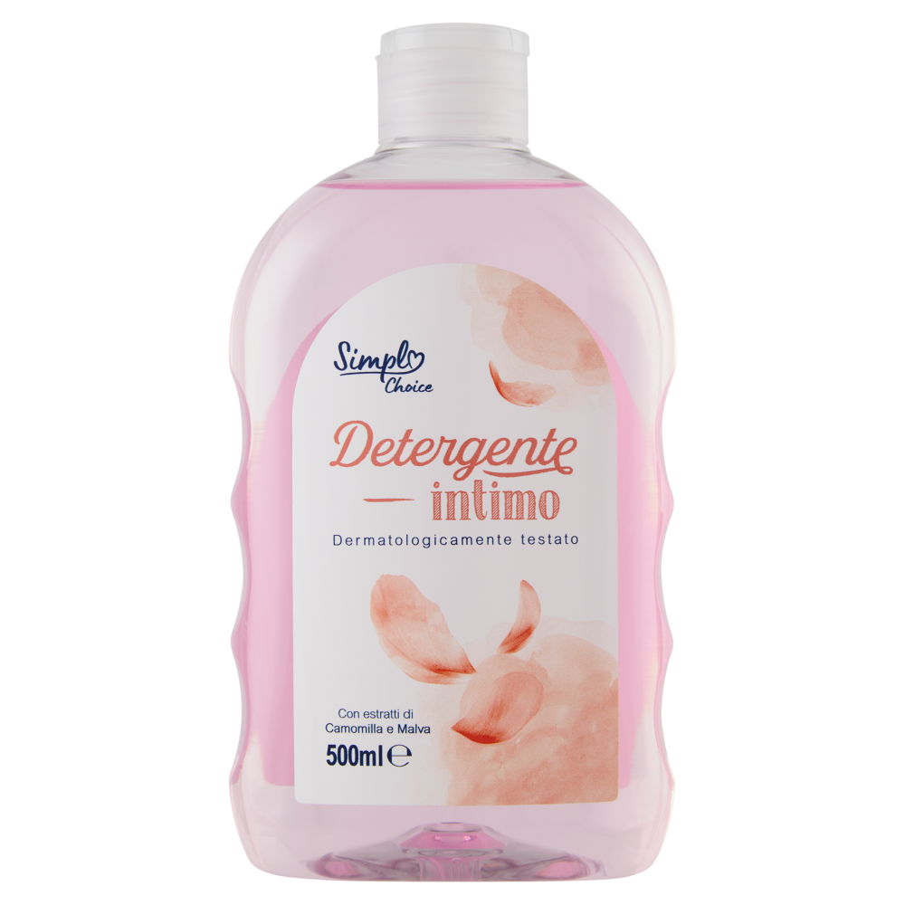 Simpl Choice Detergente intimo con estratti di Camomilla e Malva 500 ml