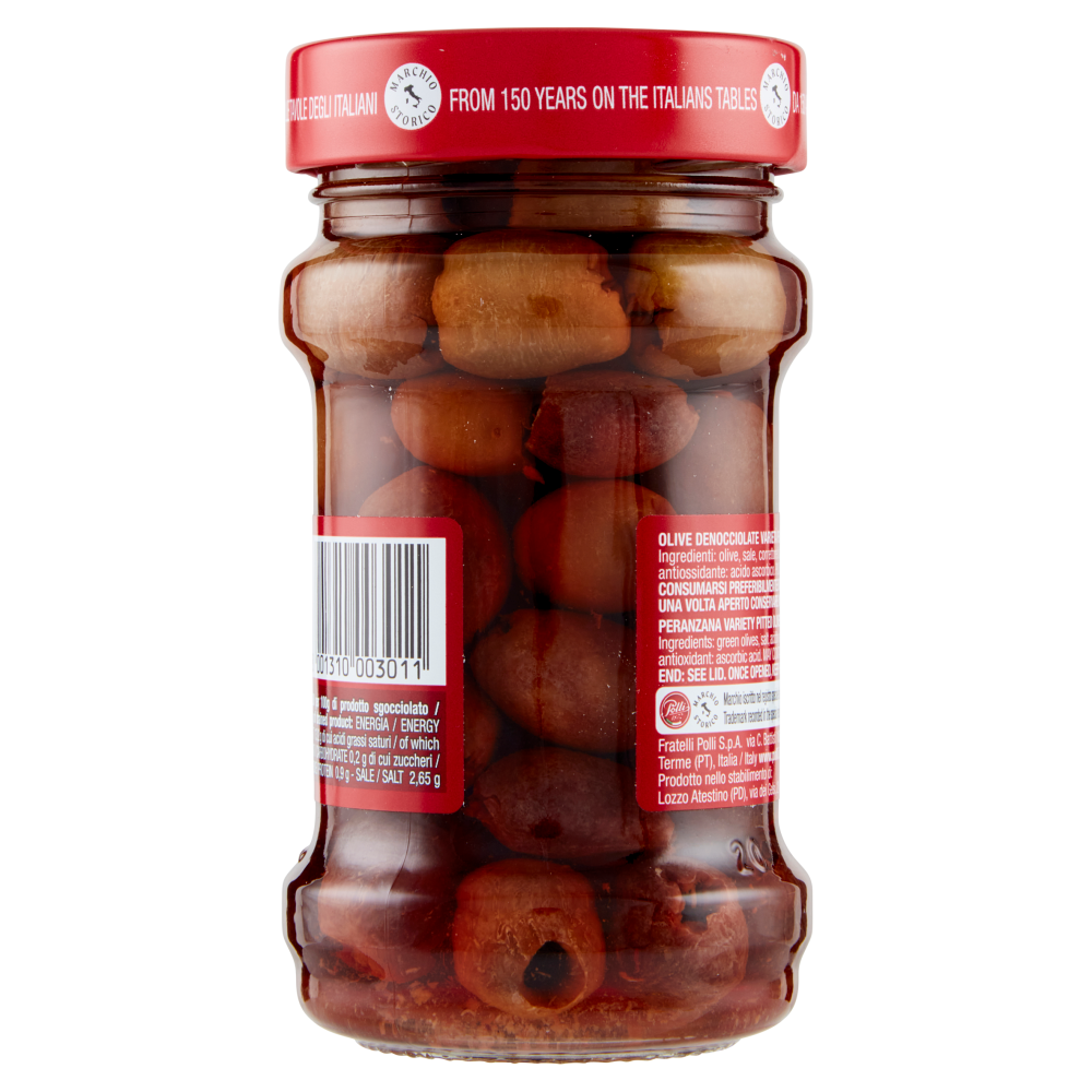 Polli Olive Denocciolate Peranzana 190 g