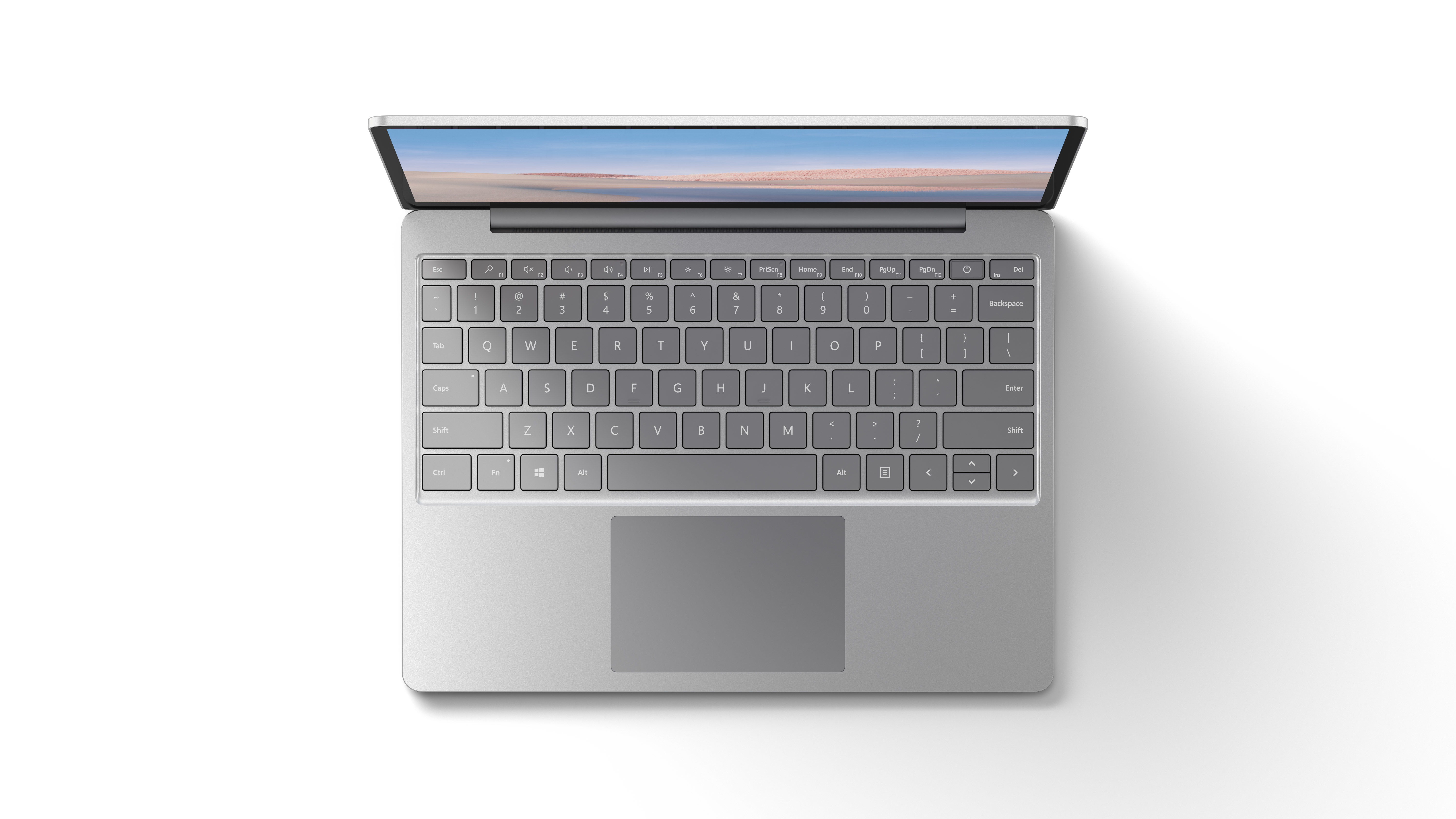 Microsoft Surface Laptop Go Intel® Core™ i5 i5-1035G1 Computer portatile 31,6 cm (12.4") Touch screen 8 GB LPDDR4x-SDRAM 128 GB SSD Wi-Fi 6 (802.11ax) Windows 10 Home in S mode Platino