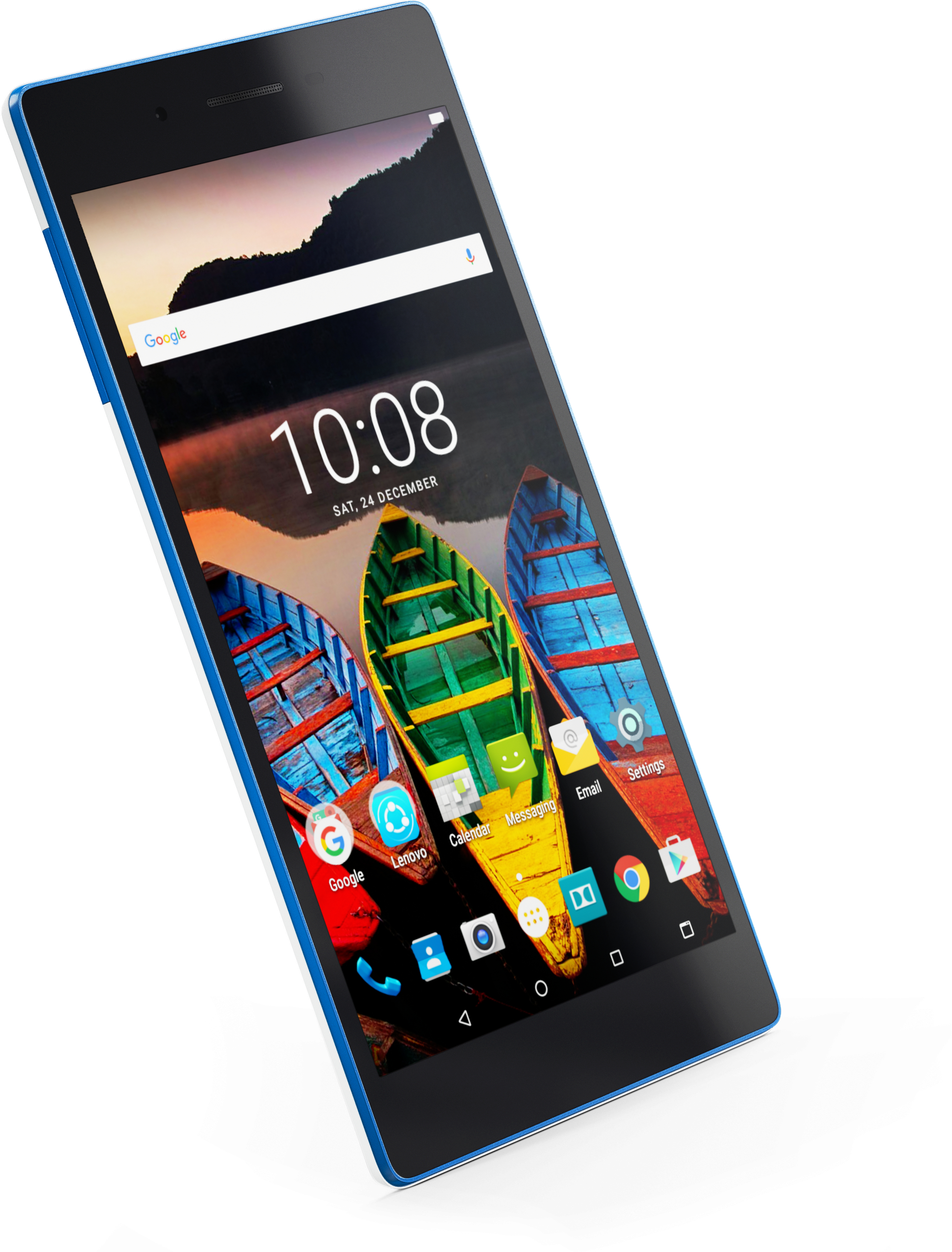 Lenovo Tab 3 7 Essential 3G Mediatek 16 GB 17,8 cm (7") 1 GB Wi-Fi 4 (802.11n) Android 5.0 Blu, Bianco