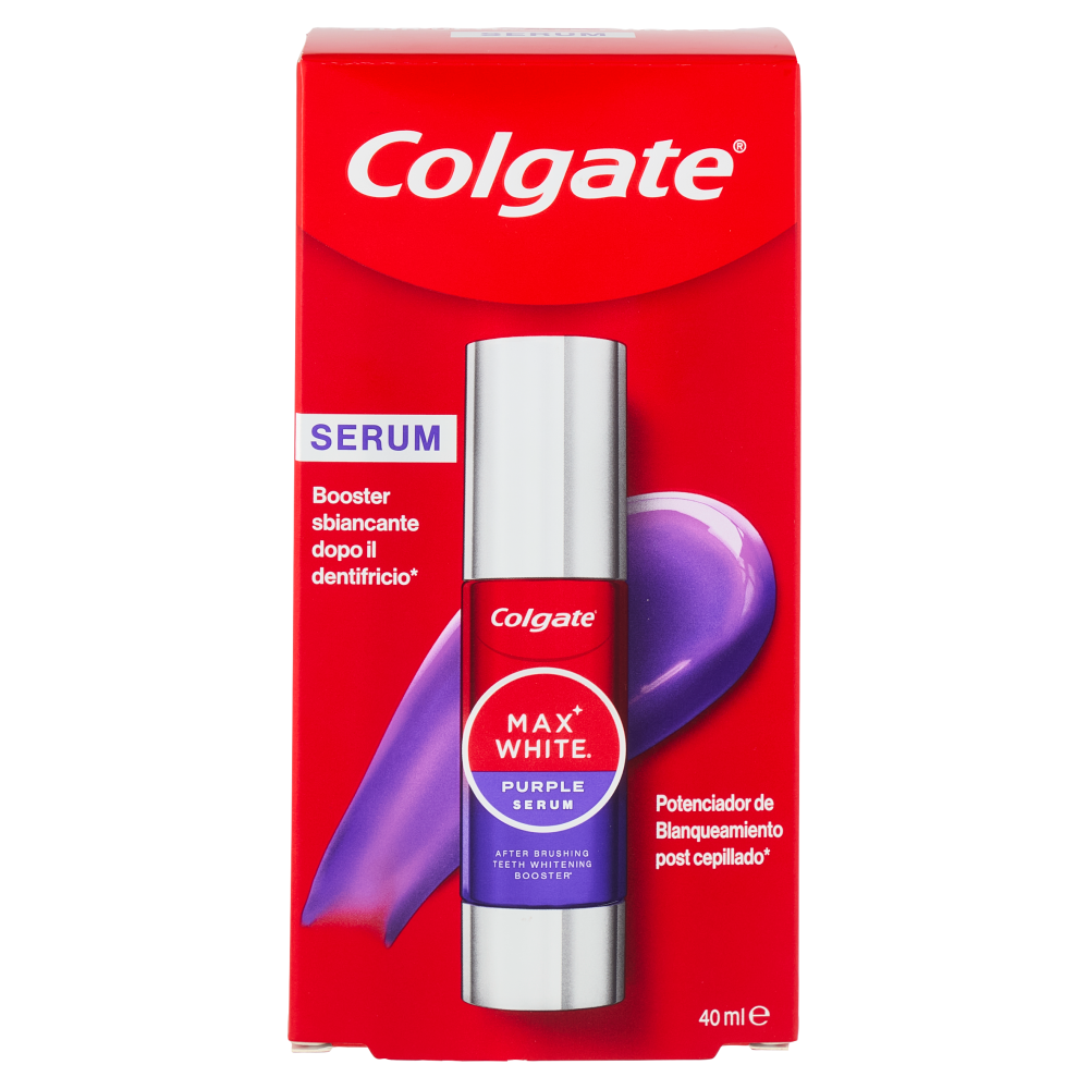 Colgate booster sbiancante Max White Purple Serum 40 ml