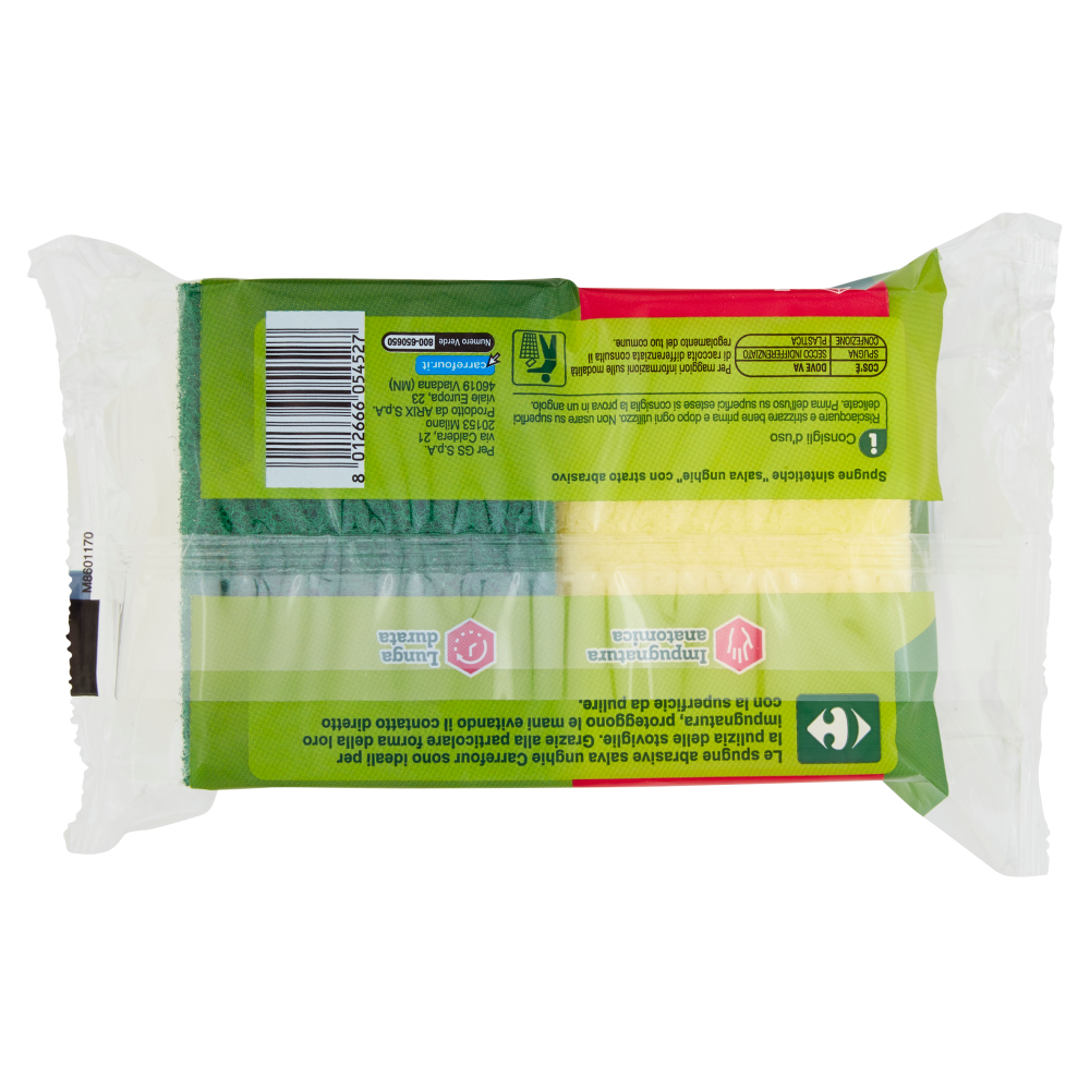 Carrefour Spugne abrasive Salva Unghie 2 pz