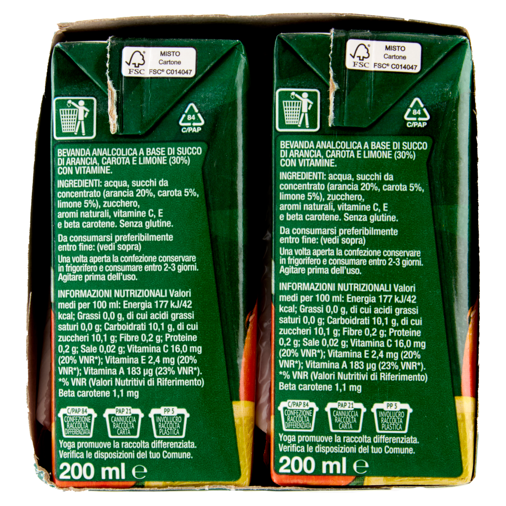 Yoga Optimum Ace 6 x 200 ml