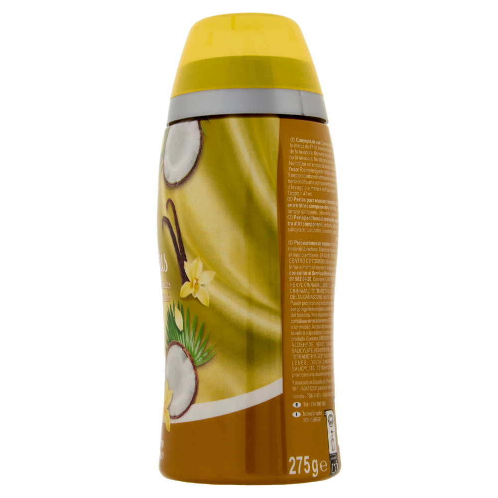 Carrefour Essential Luxurious Perle per il bucato profumate Vainilla & Coco 275 g