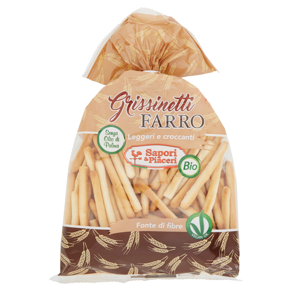 Sapori & Piaceri Bio Grissinetti Farro 250 g