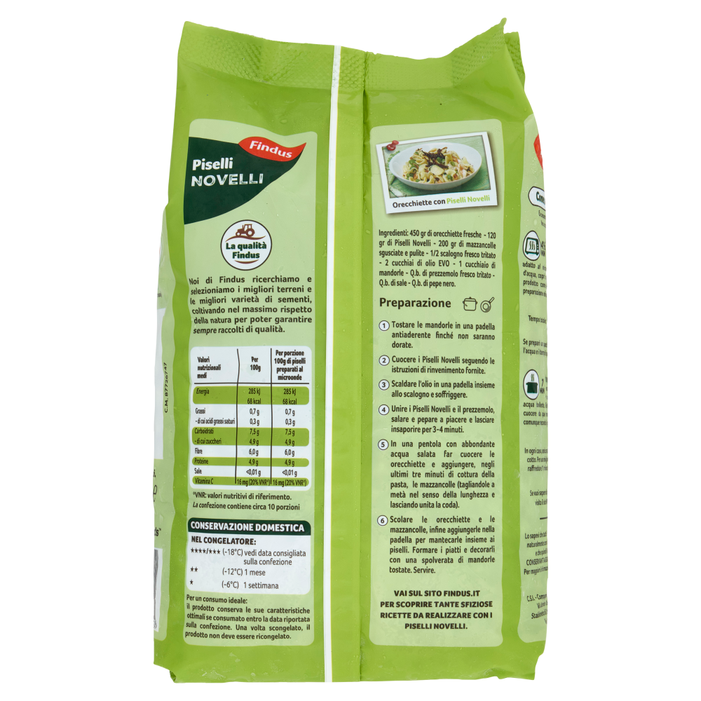Findus Piselli Novelli 1000 g