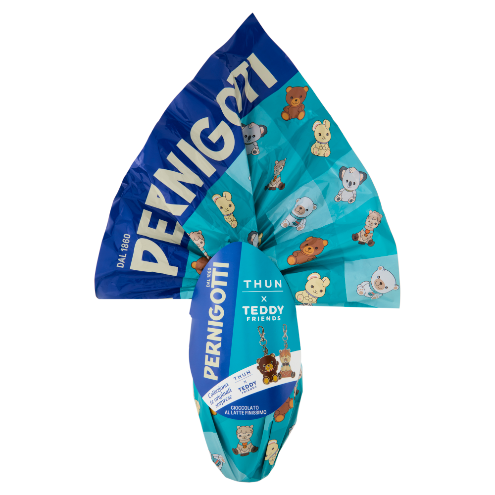 Pernigotti Uovo Cioccolato al Latte Finissimo Thun x Teddy Friends 240 g