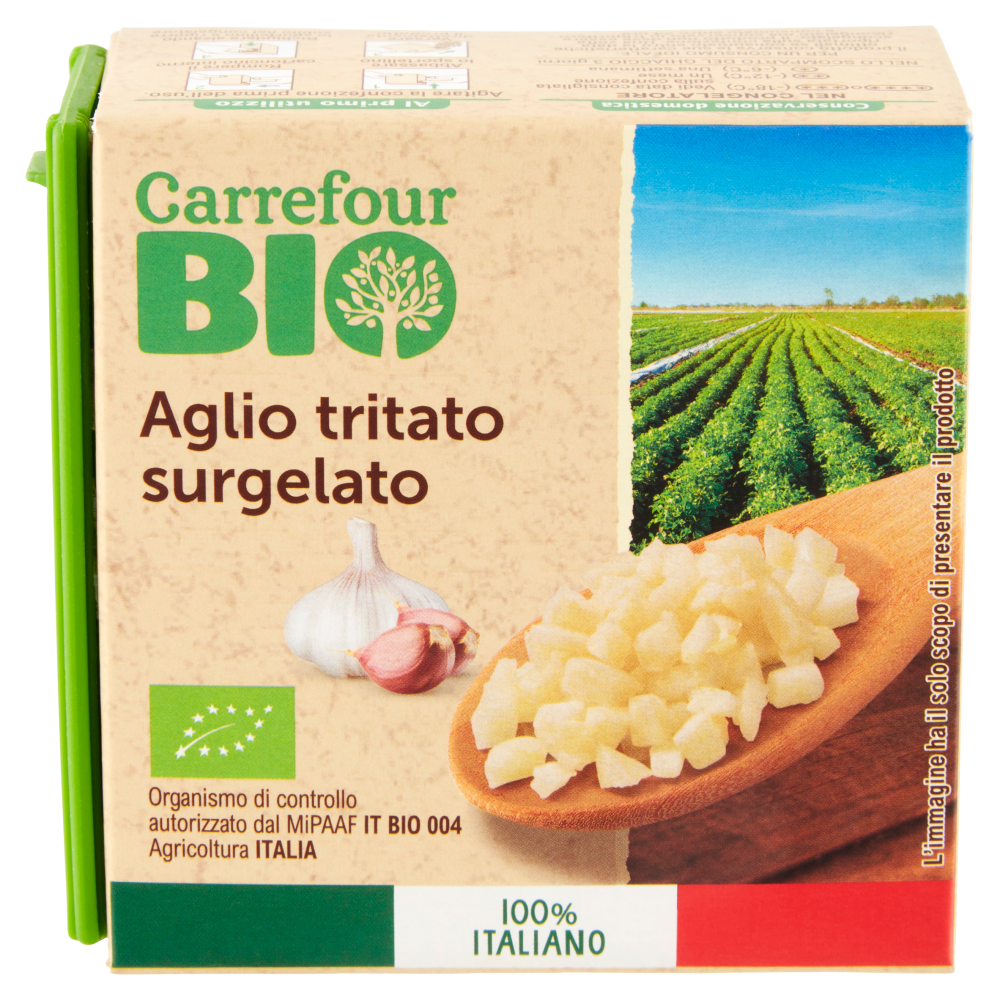 Carrefour Bio Aglio tritato surgelato 50 g