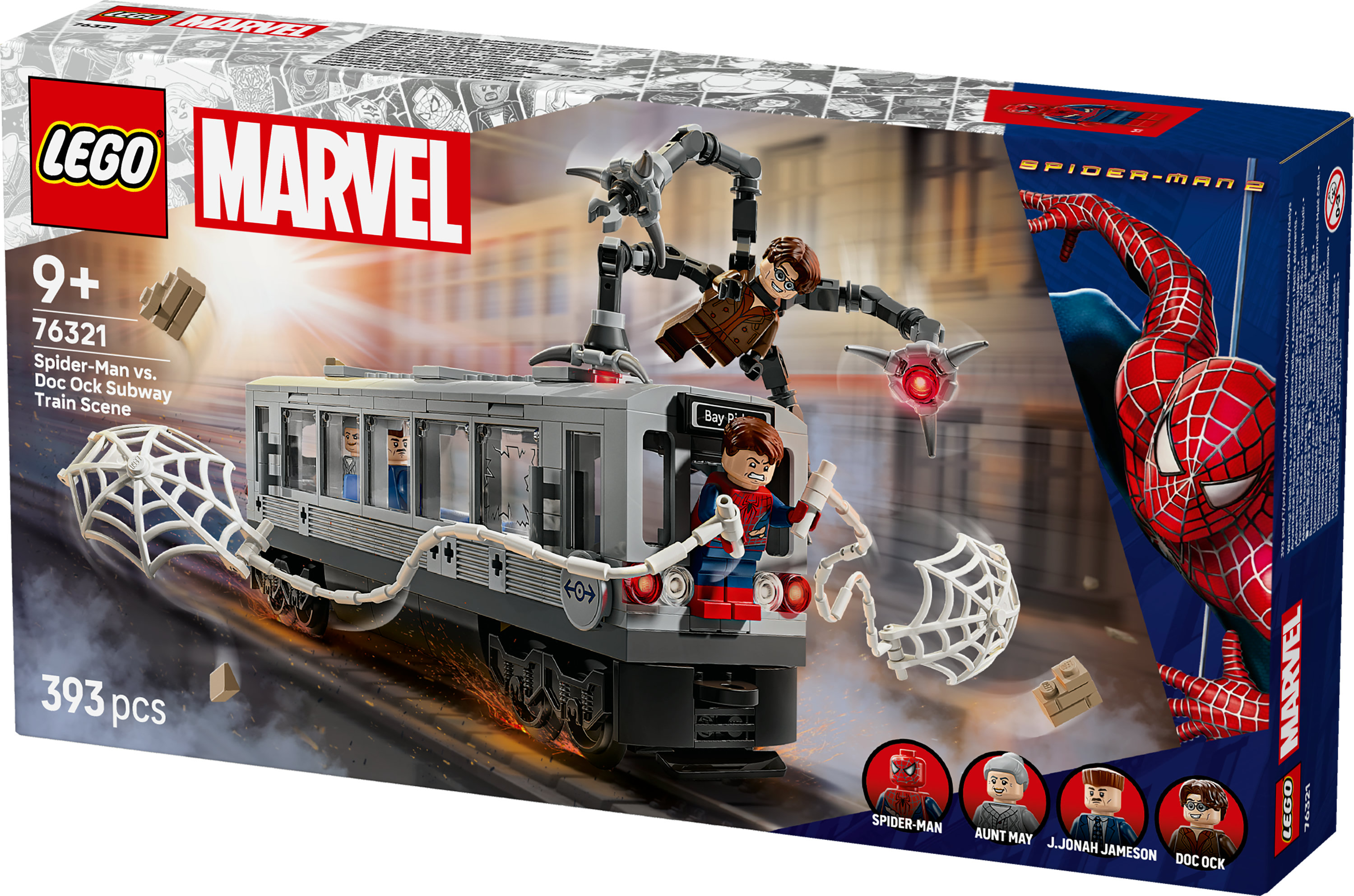 LEGO Spider-Man contro Doc Ock: duello sul treno