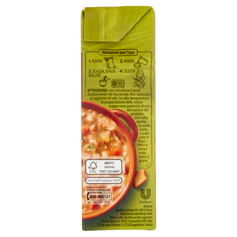 Knorr Zuppa Boscaiola con Cereali, Zucca e Porcini 500 ml