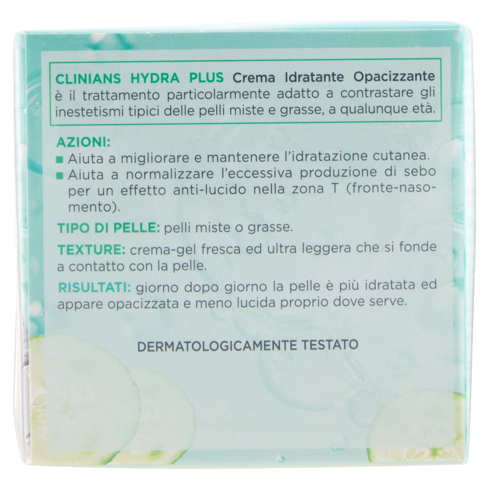 Clinians Hydra Plus Crema-Gel Idratante Opacizzante 50 mL