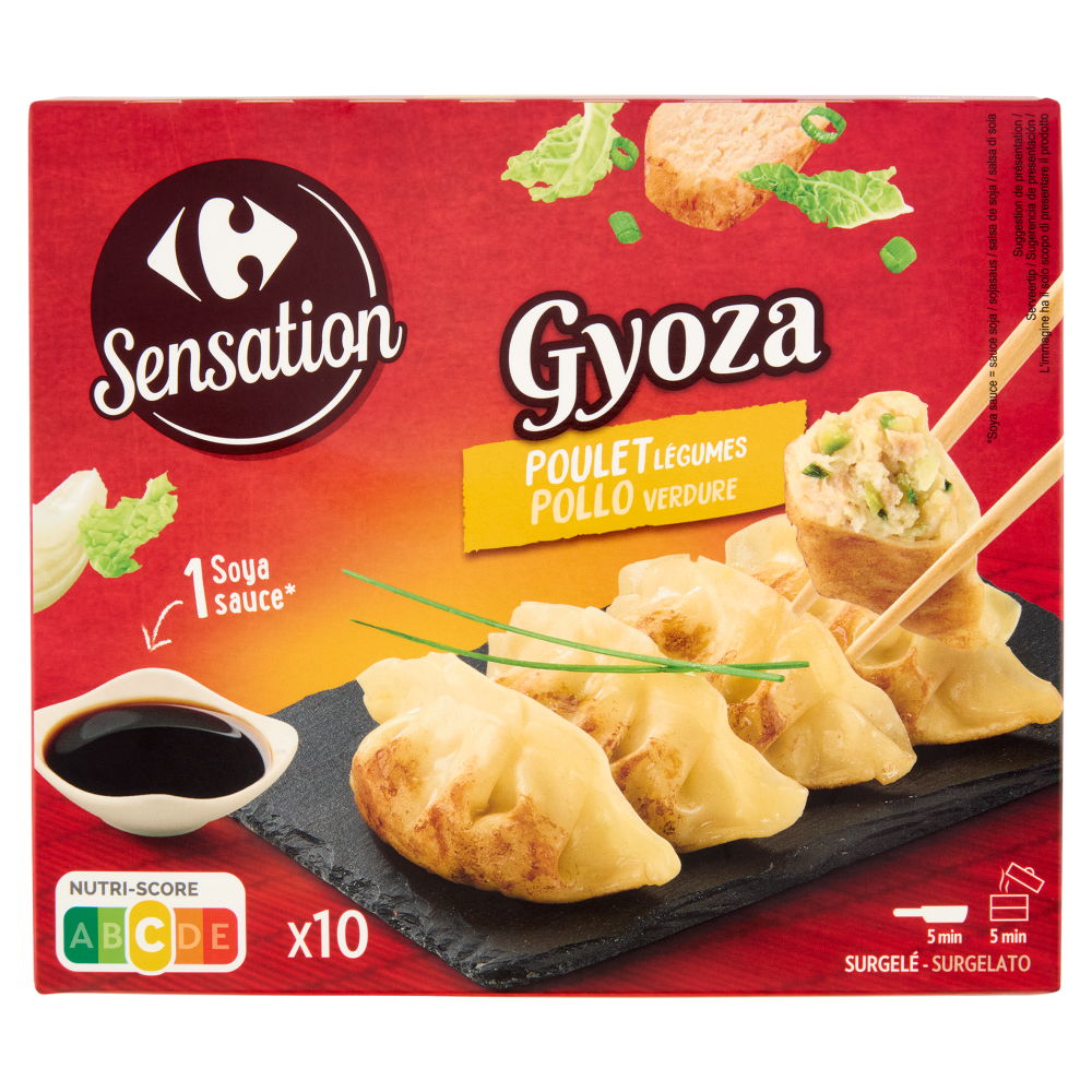 Carrefour Sensation Gyoza Pollo Verdure Surgelato 212 g