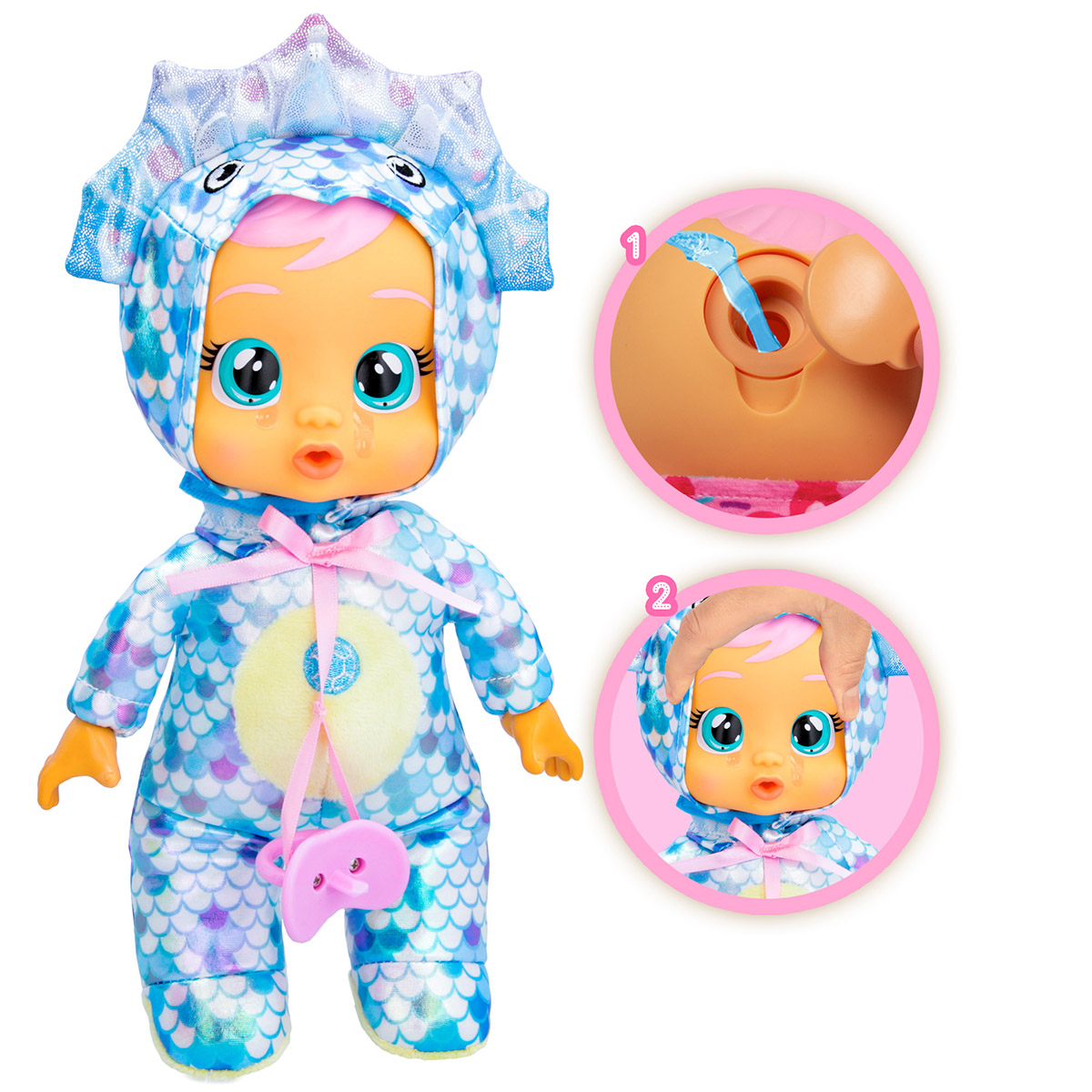 IMC Toys Cry Babies Tiny Cuddles Dinos