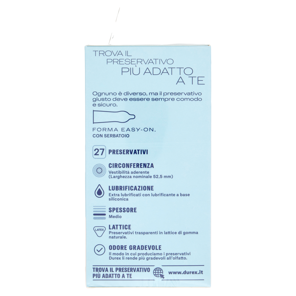Durex Settebello Preservativi Forma Classica, 27 Profilattici