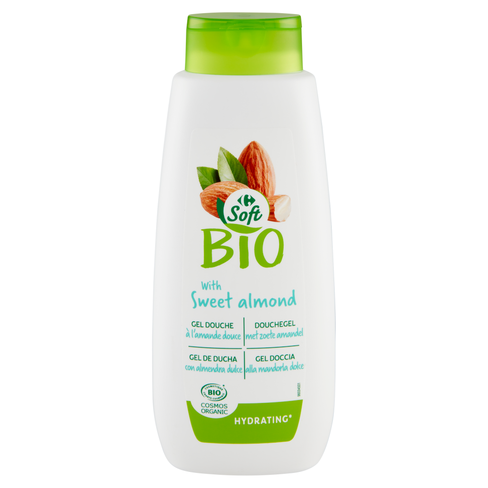 Carrefour Bio Soft Gel Doccia alla mandorla dolce 500 ml
