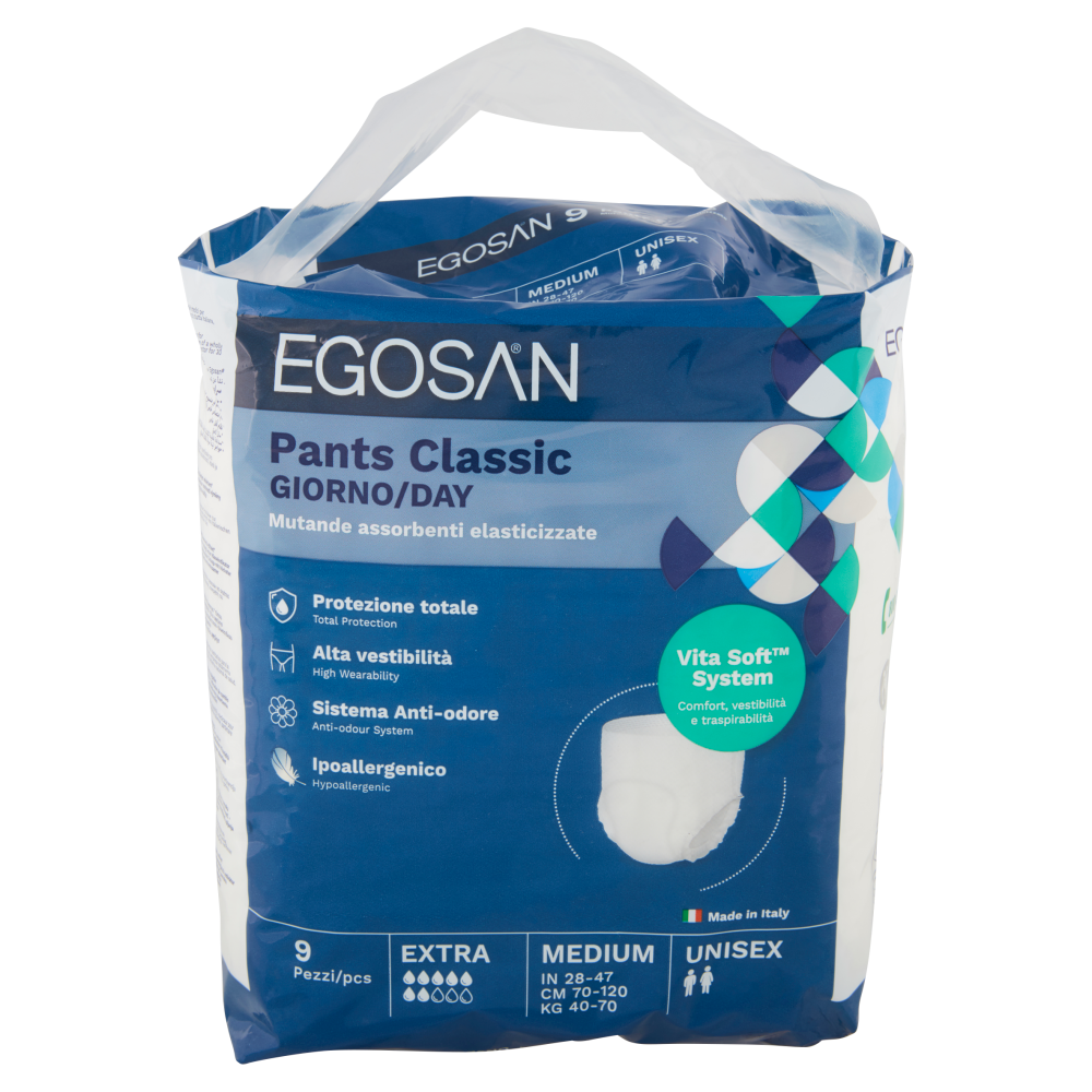 Egosan Pants Classic Giorno Medium Unisex 9 pz