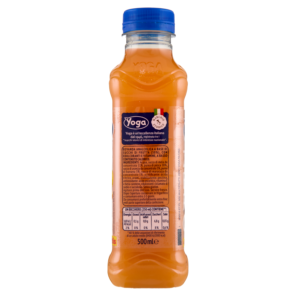 Yoga Zero Multi Frutti Senza Zuccheri Aggiunti* 500 ml
