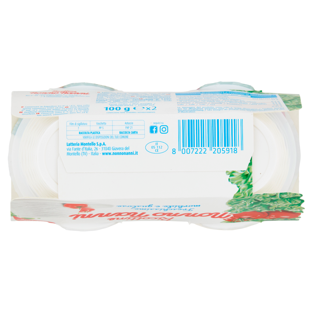 Nonno Nanni Ricottine 2 x 100 g