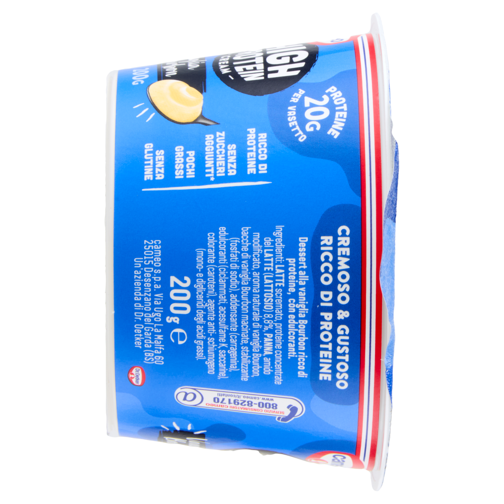 cameo High Protein Cream Vaniglia Bourbon 200 g