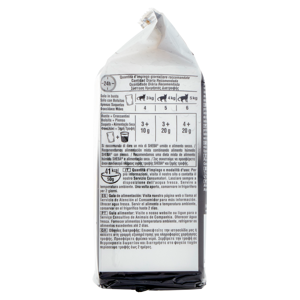 Sheba Délices du Jour Cibo Umido Gatto in Salsa con Manzo e Pollo 6 x 50 g