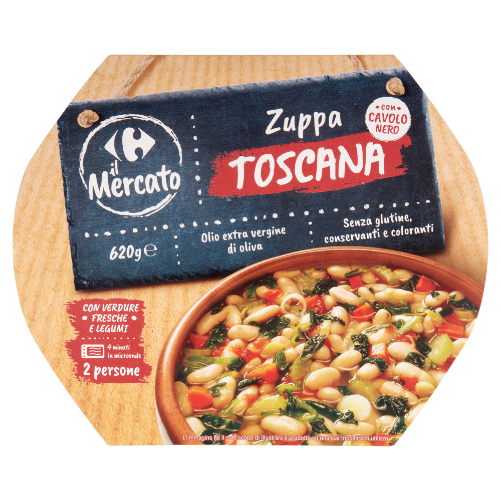 Carrefour il Mercato Zuppa Toscana 620 g
