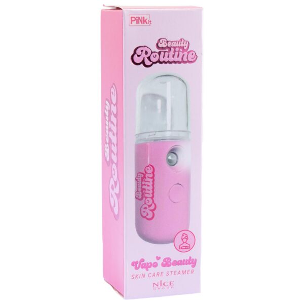 Nice Beauty Routine Vapo Beauty Rosa, Bianco