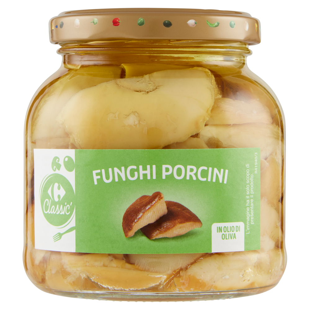 Carrefour Classic Funghi Porcini in Olio di Oliva 280 g