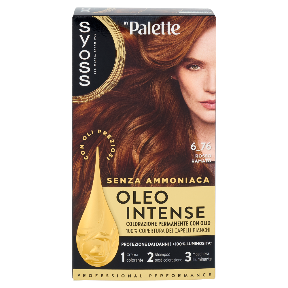 Syoss By Palette Oleo Intense 6-76 Rosso Ramato