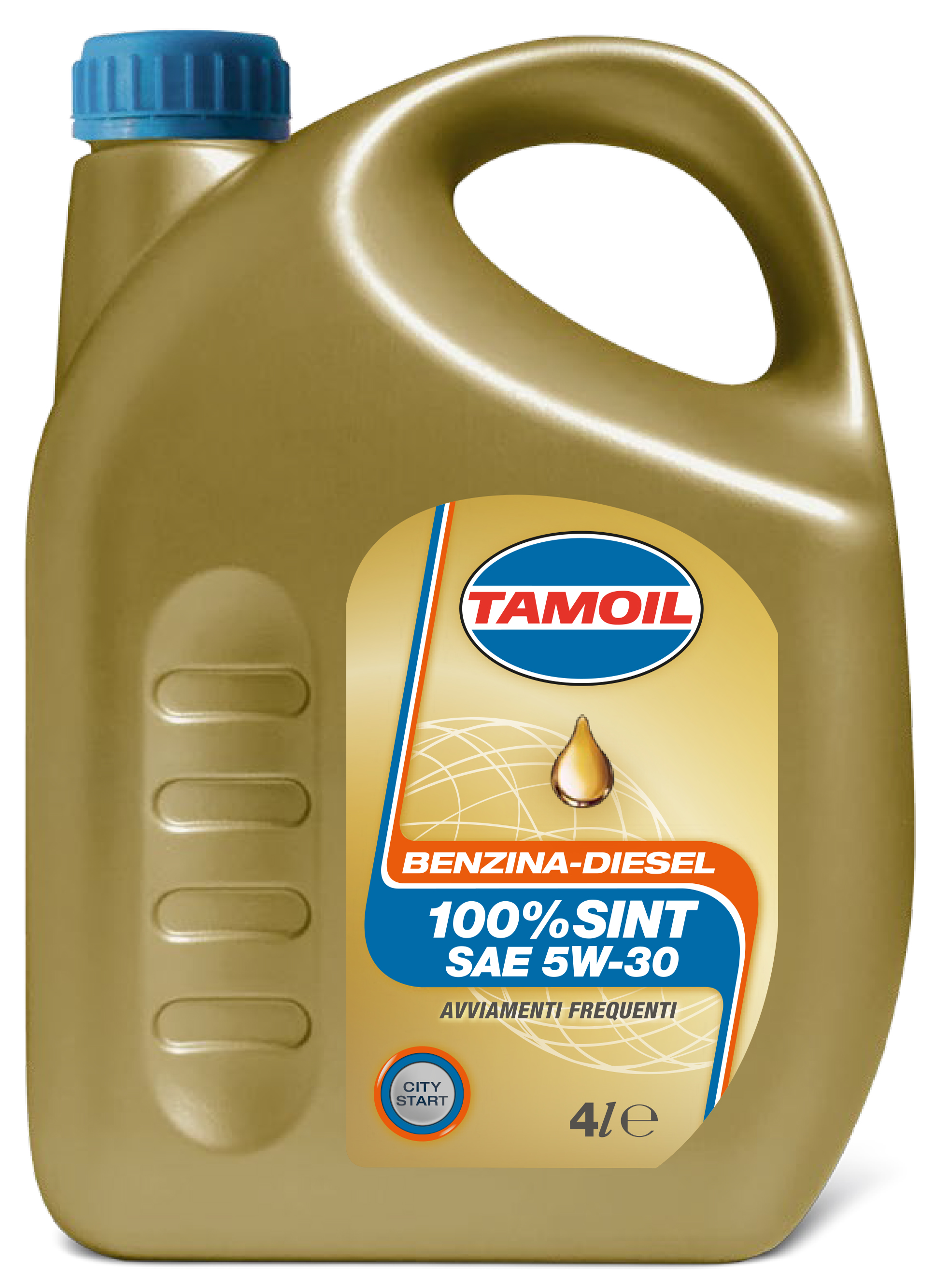Tamoil City Start SAE 5W-30 B/D olio per motore 4 L Auto