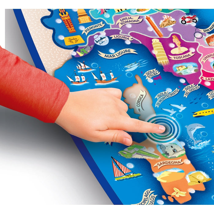Clementoni Sapientino La mappa Interattiva dell'Italia