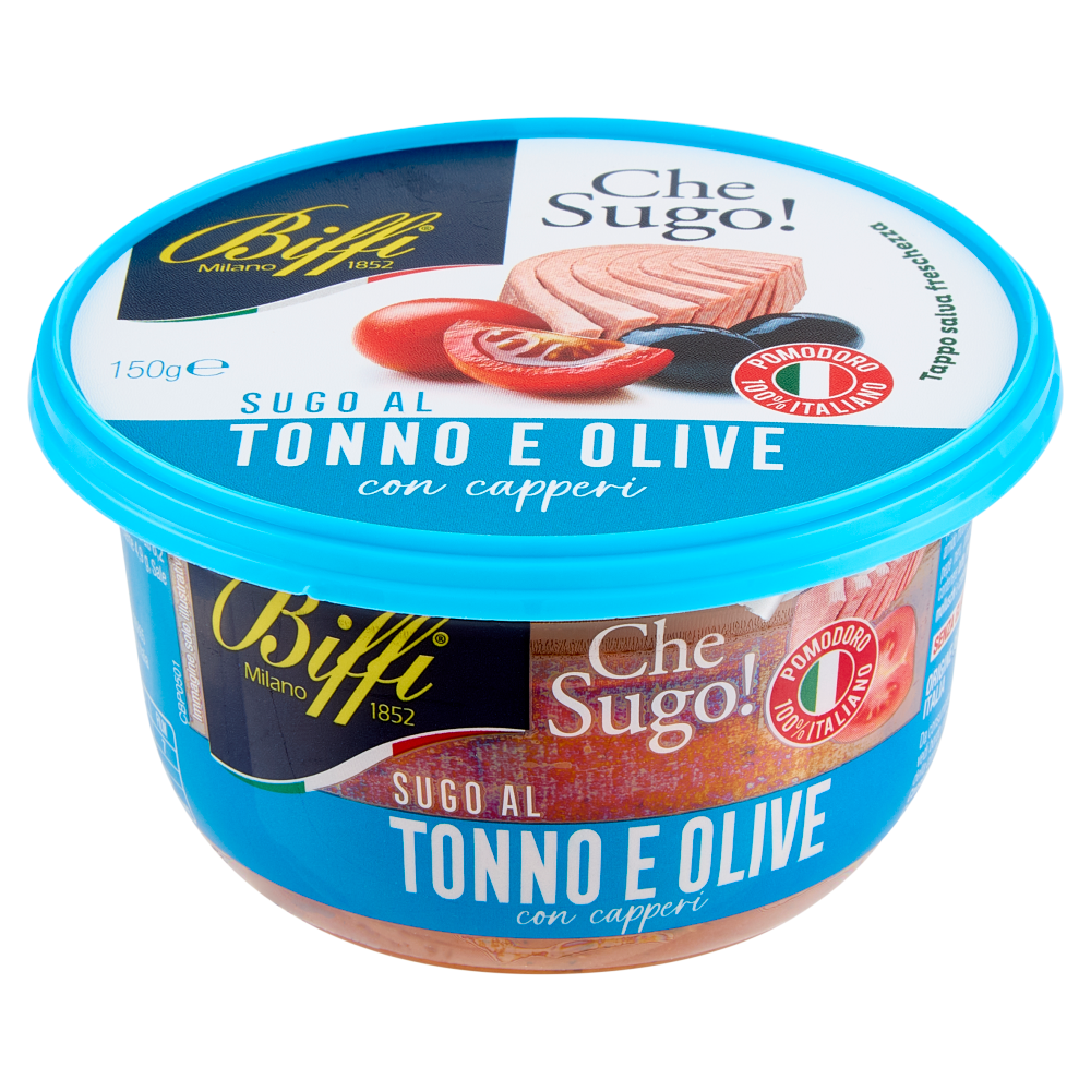 Biffi Che Sugo! Sugo al Tonno e Olive con capperi 150 g