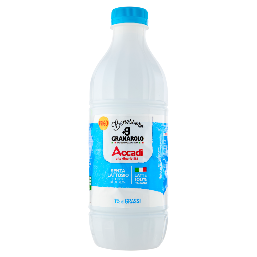 Granarolo Benessere Accadì Senza Lattosio 1% di Grassi 1 L