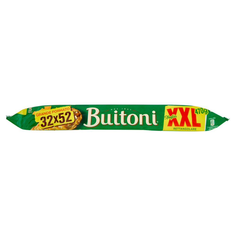 BUITONI Pasta Sfoglia Rettangolare XXL 32x52cm Rotolo 470g