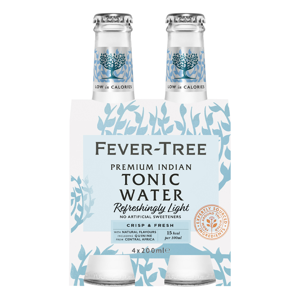 Fever Tree, Light Tonic Water 4x20 cl