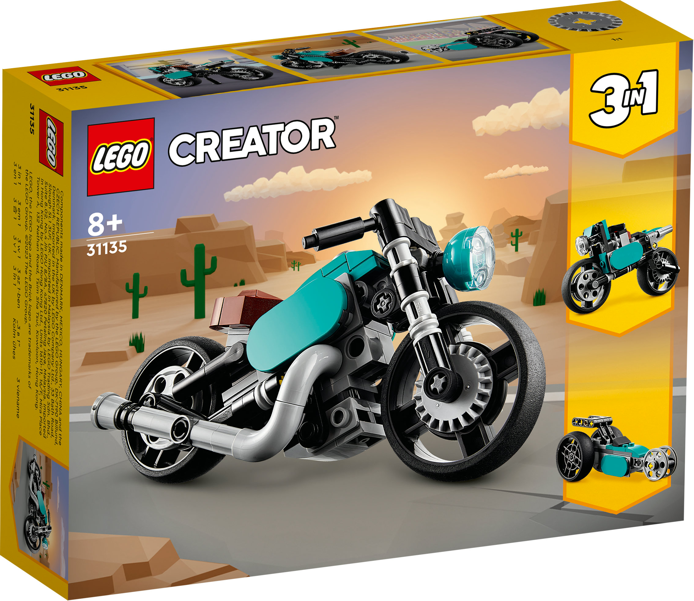 LEGO Creator Motocicletta vintage