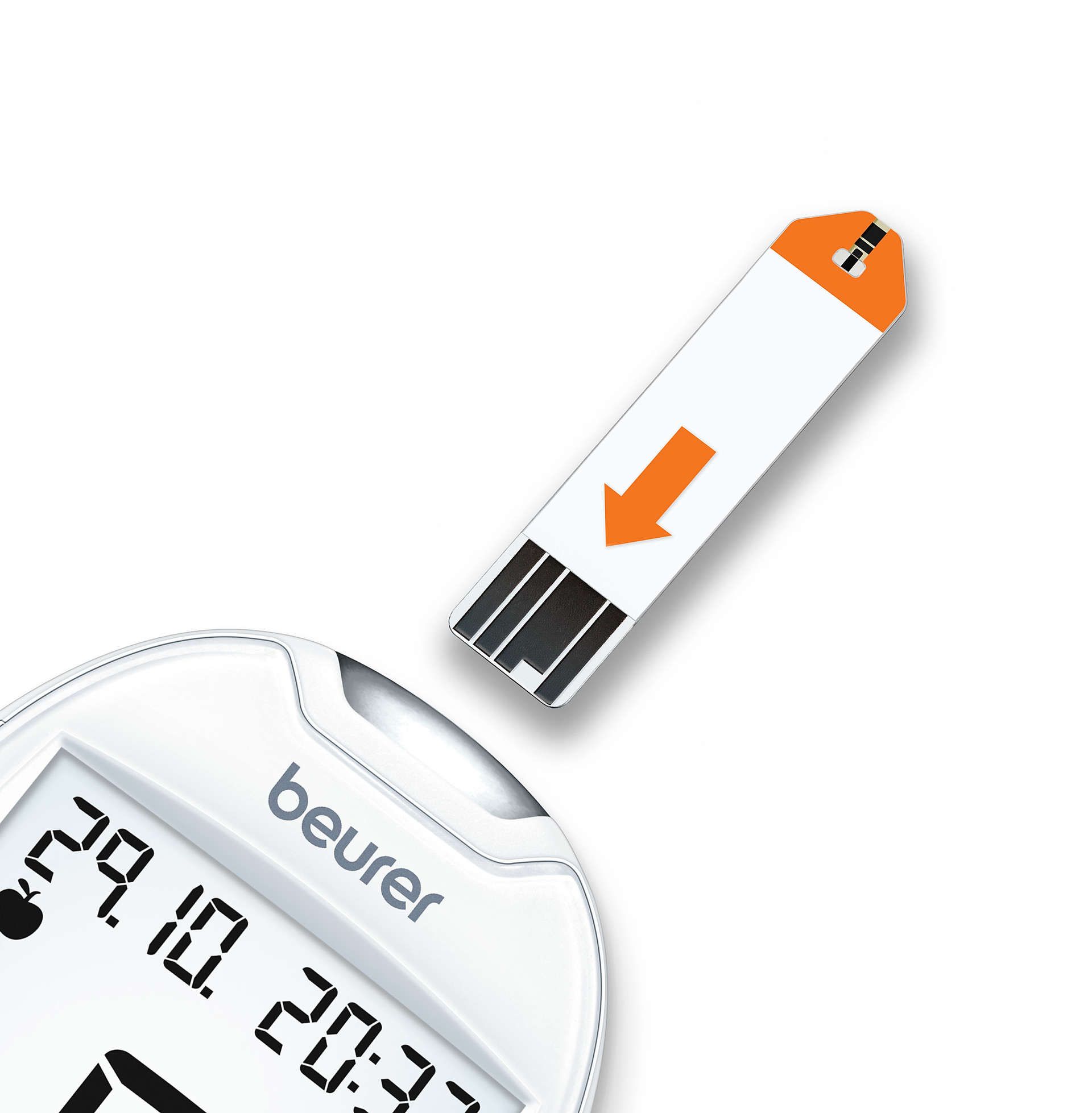 Beurer GL 44 - Glucometro (mg/dl), colore: Bianco