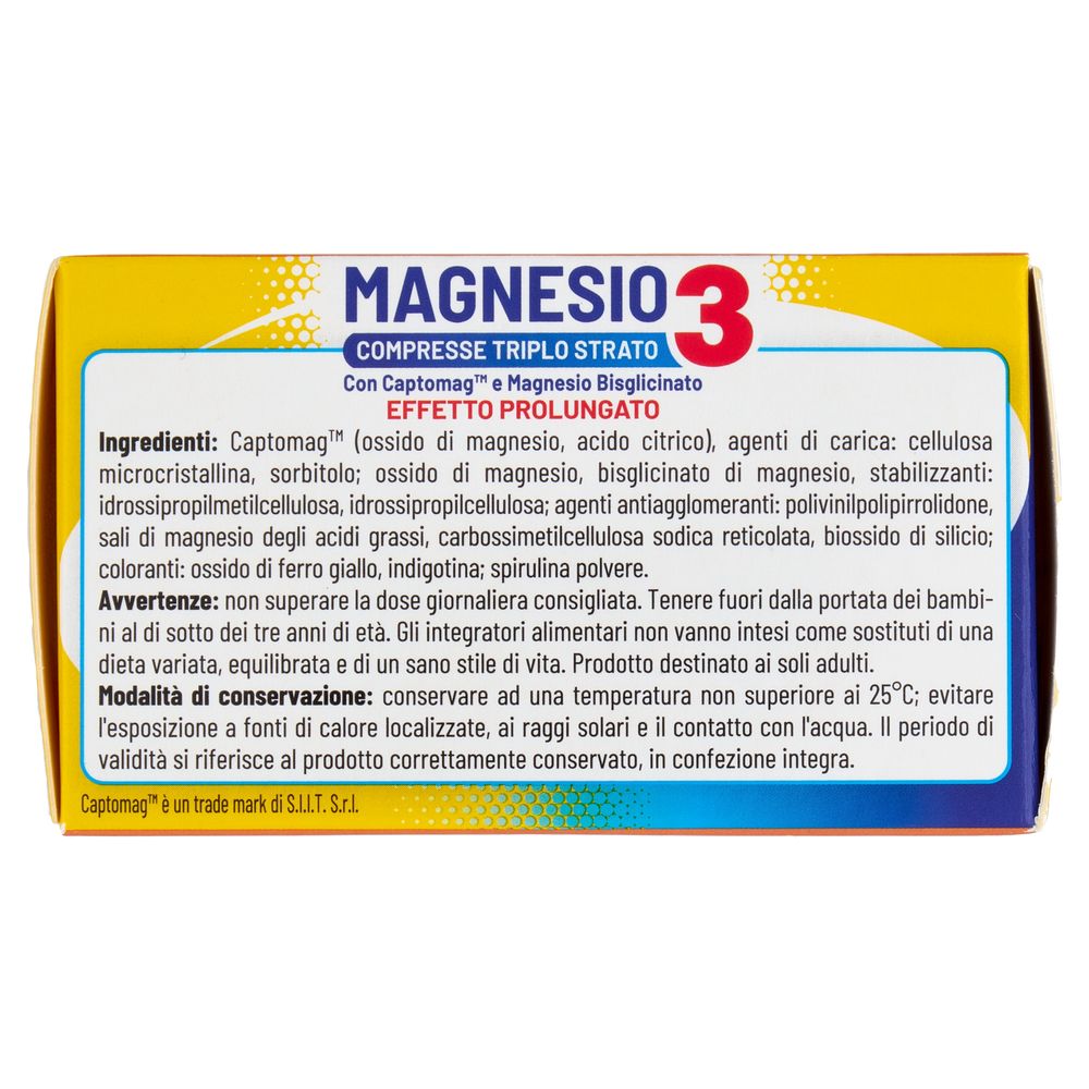 Equilibra Magnesio 3 Compresse Triplo Strato 30 x 1,27 g