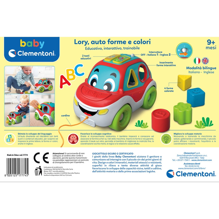 Baby Auto forme e colori 3 in 1