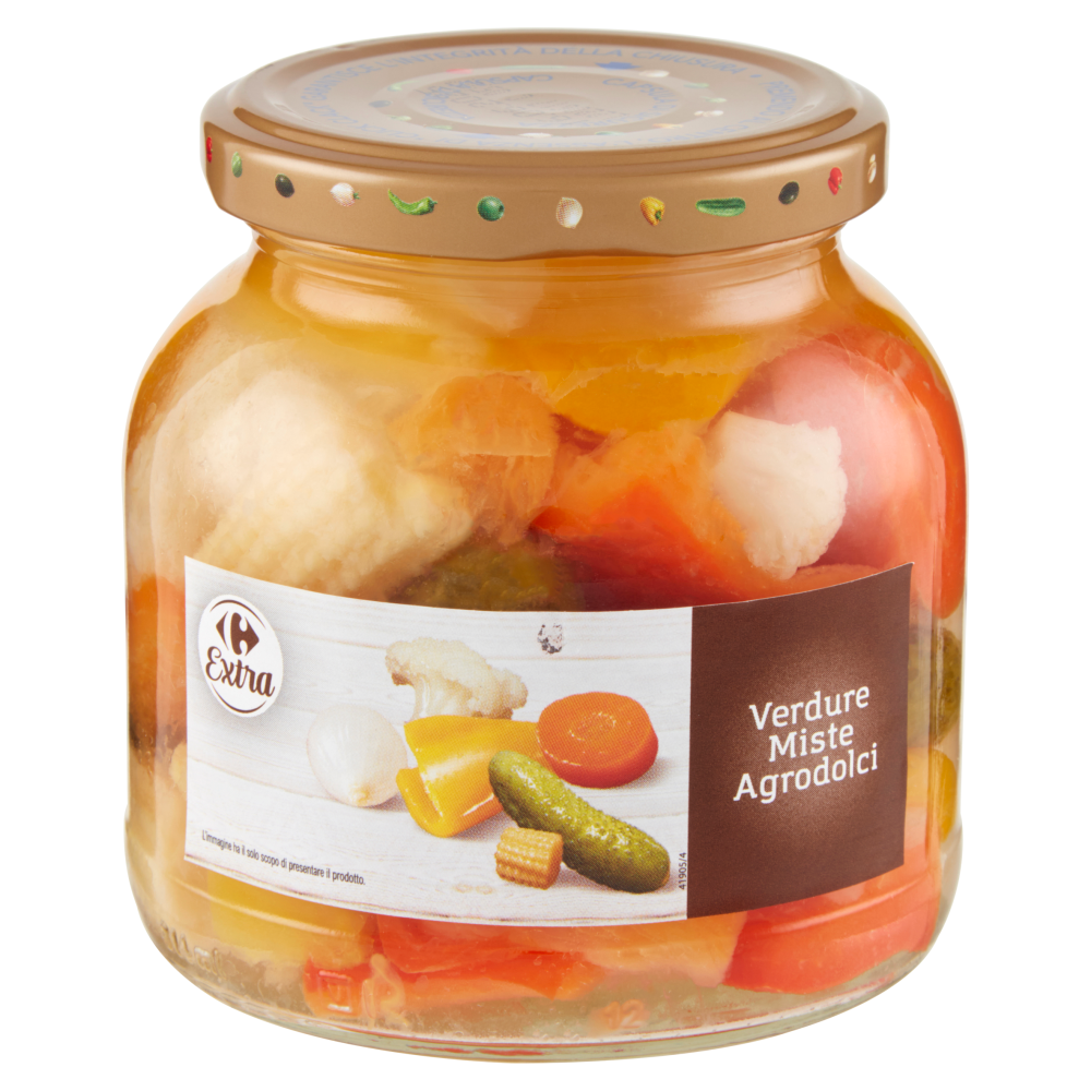 Carrefour Extra Verdure Miste Agrodolci 300 g