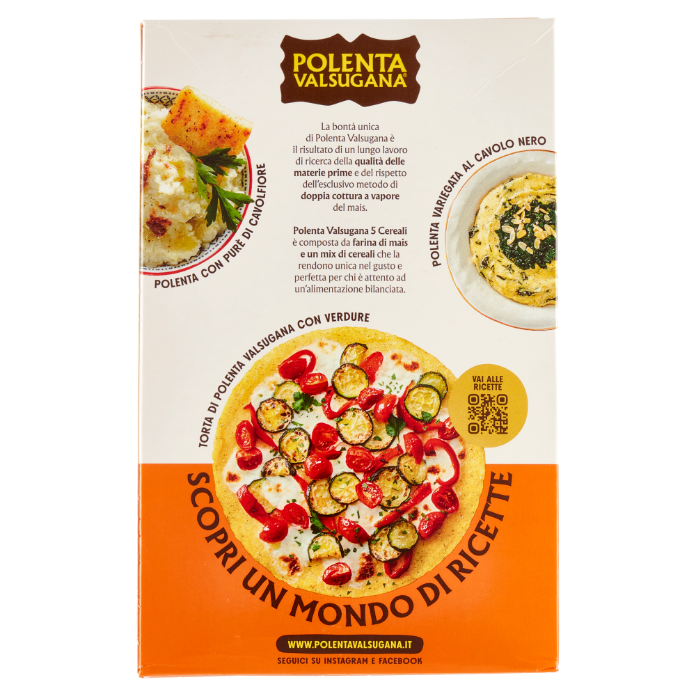 Polenta Valsugana la 5 Cereali 350 g