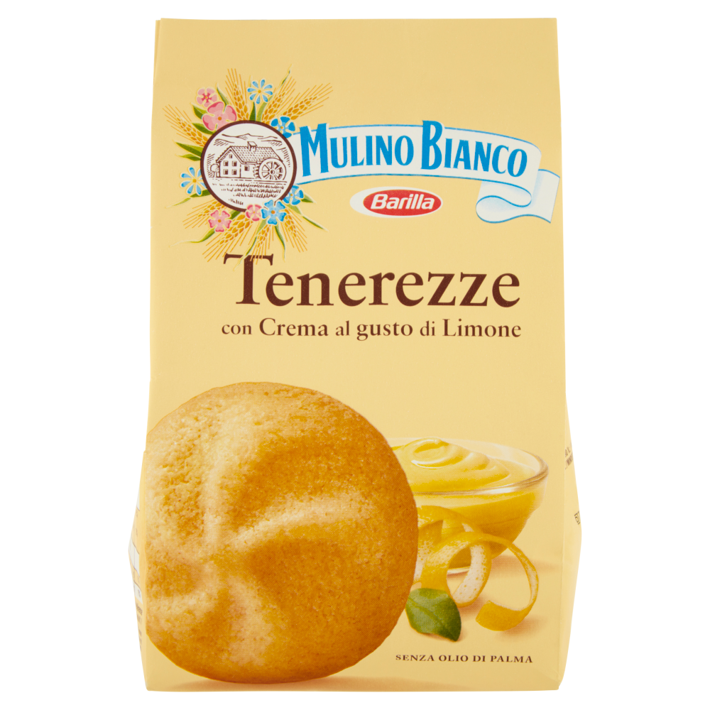 Mulino Bianco Tenerezze Biscotti Con Crema Al Gusto Di Limone 200g 