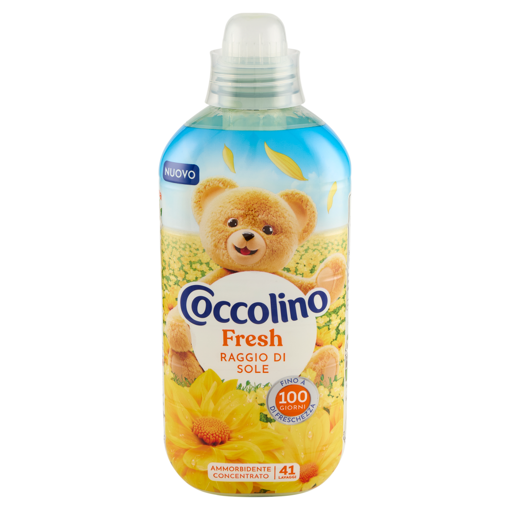 Coccolino Ammorbidente Concentrato Fresh Raggio di Sole 41 Lavaggi 952 ml