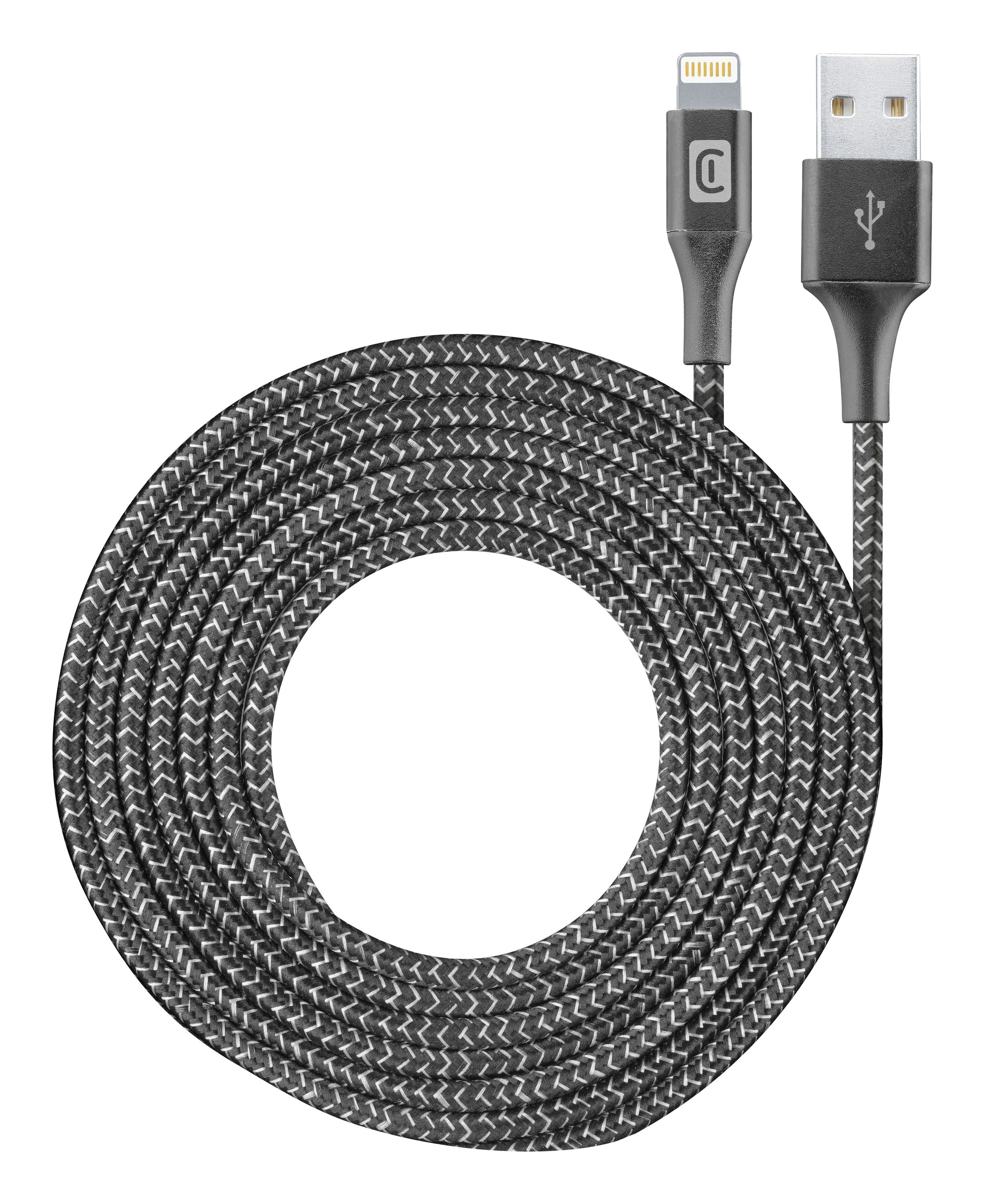 Cellularline Long Cable 250cm - USB to Lightning