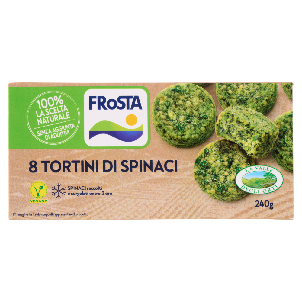 FRoSTA 8 Tortini di Spinaci 240 g