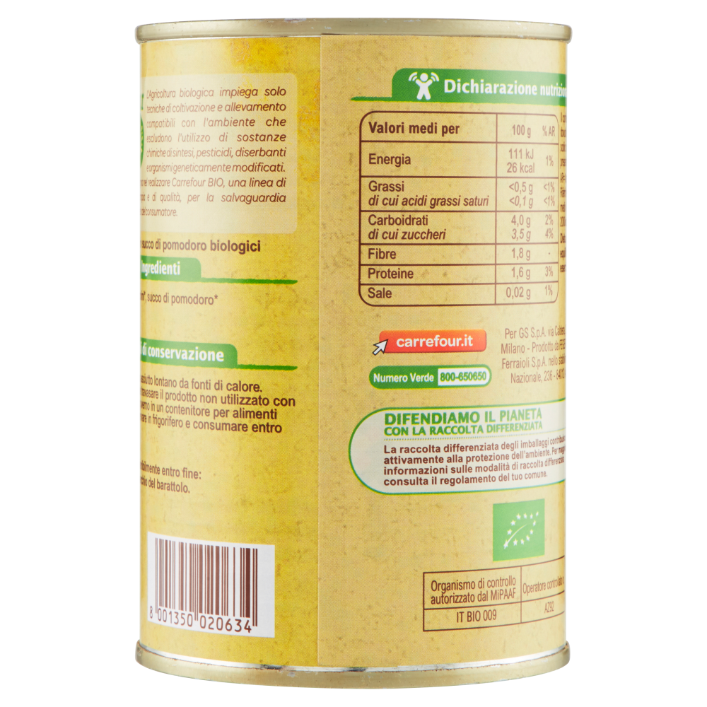 Carrefour Bio Pomodorini 400 g