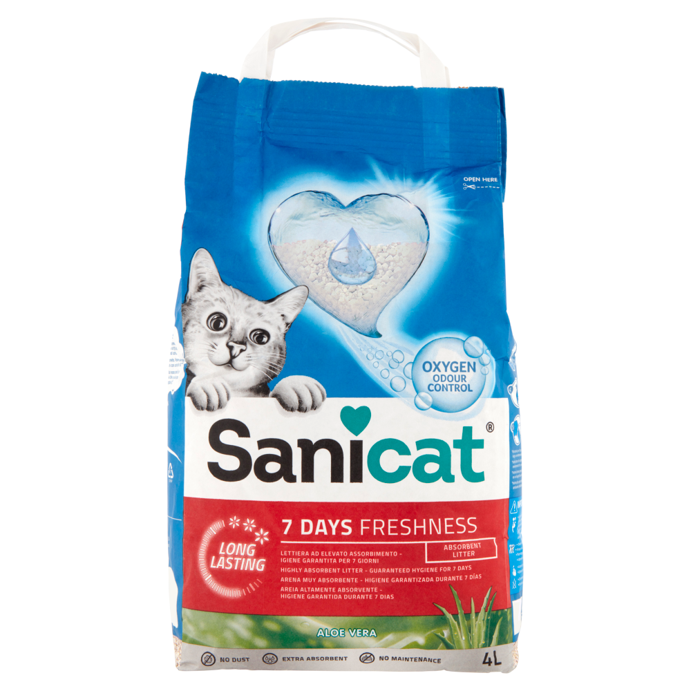 Sanicat 7 Days Freshness Aloe Vera 4 L